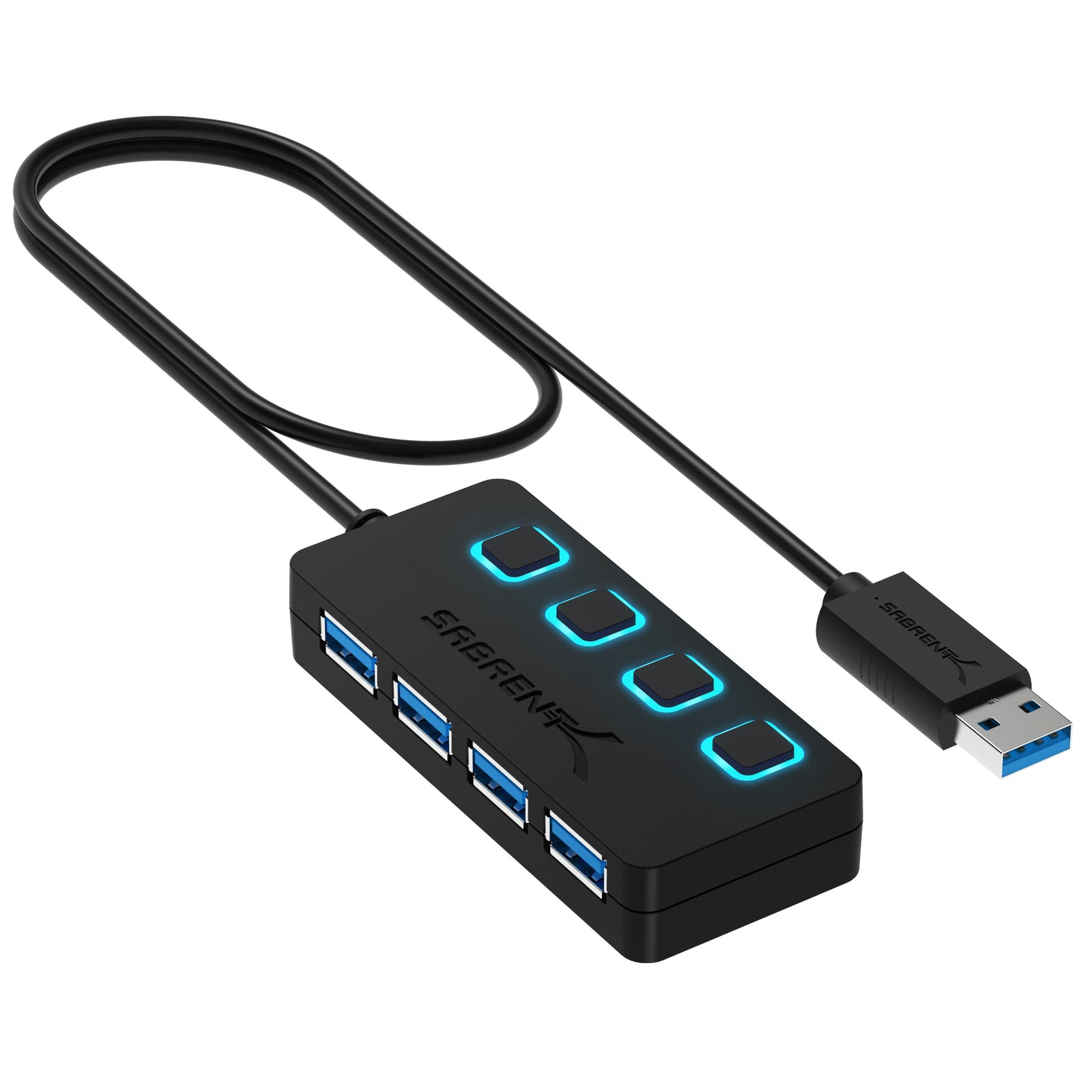16-Port USB 3.0 Hub and Charger - Sabrent