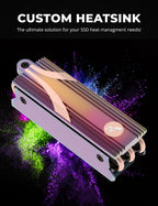 M.2 2280 SSD Rocket Gaming Edition Heatsink
