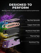 M.2 2280 SSD Rocket Gaming Edition Heatsink