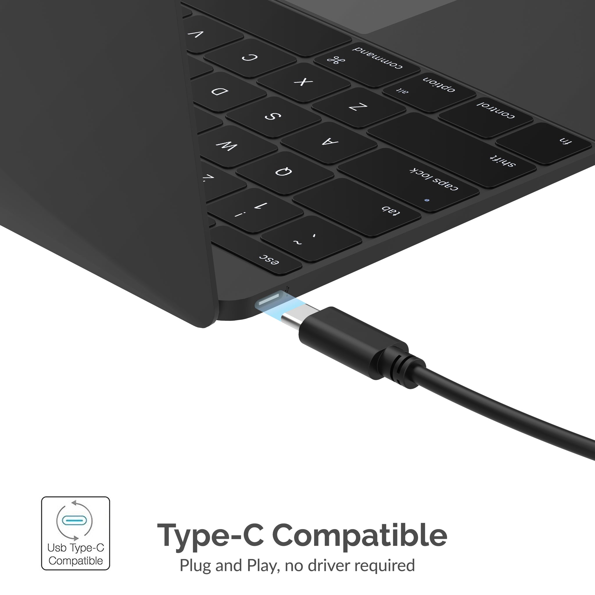Plugable 2.5GB USB Ethernet Adapter for Laptop, 2-in-1 Cable, USB 2.5GB  Ethernet Adapter, USB-C and USB Compaitble, USB-C to RJ45 2.5 Gigabit LAN