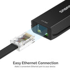 USB Type-A / Type-C to 2.5 Gigabit Ethernet Adapter