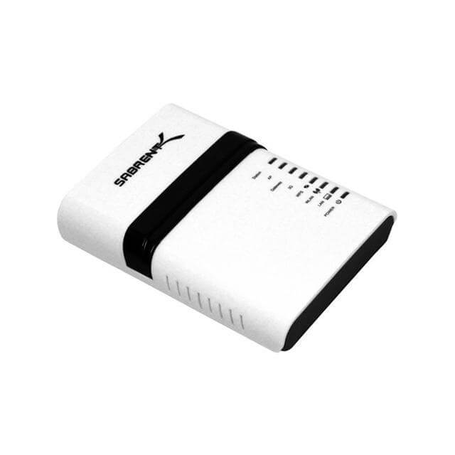 Portable Wireless-N 802.11n 3G Network Router w/USB and RJ-45 Ethernet Connections