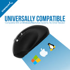 Ergonomic 2.4GHz Wireless Rechargeable Mouse