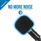 Lavalier / Lapel Clip-on Omnidirectional Condenser Microphone