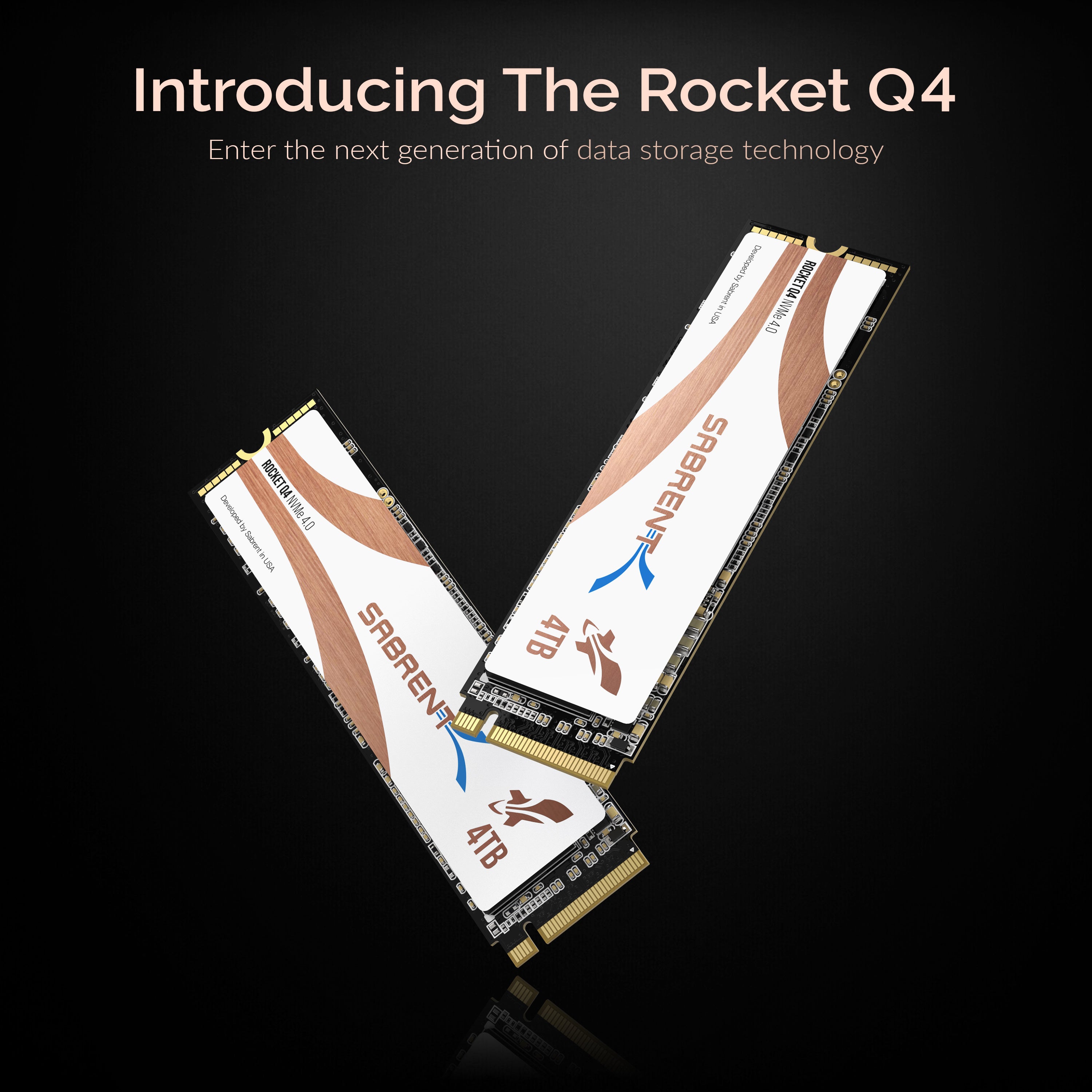 内蔵型SSD Sabrent Rocket Q4 SSD NVMe PCIe 4.0 4TB Rocket Q4 NVMe SSD – Sabrent