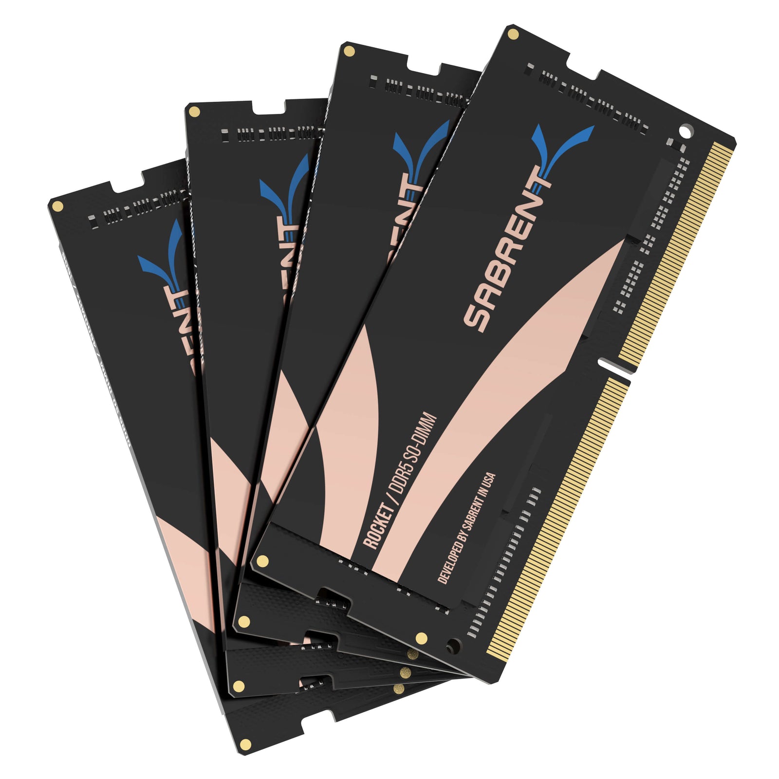 Rocket DDR5 64GB SO-DIMM 4800MHz Memory Kit (4x16GB)