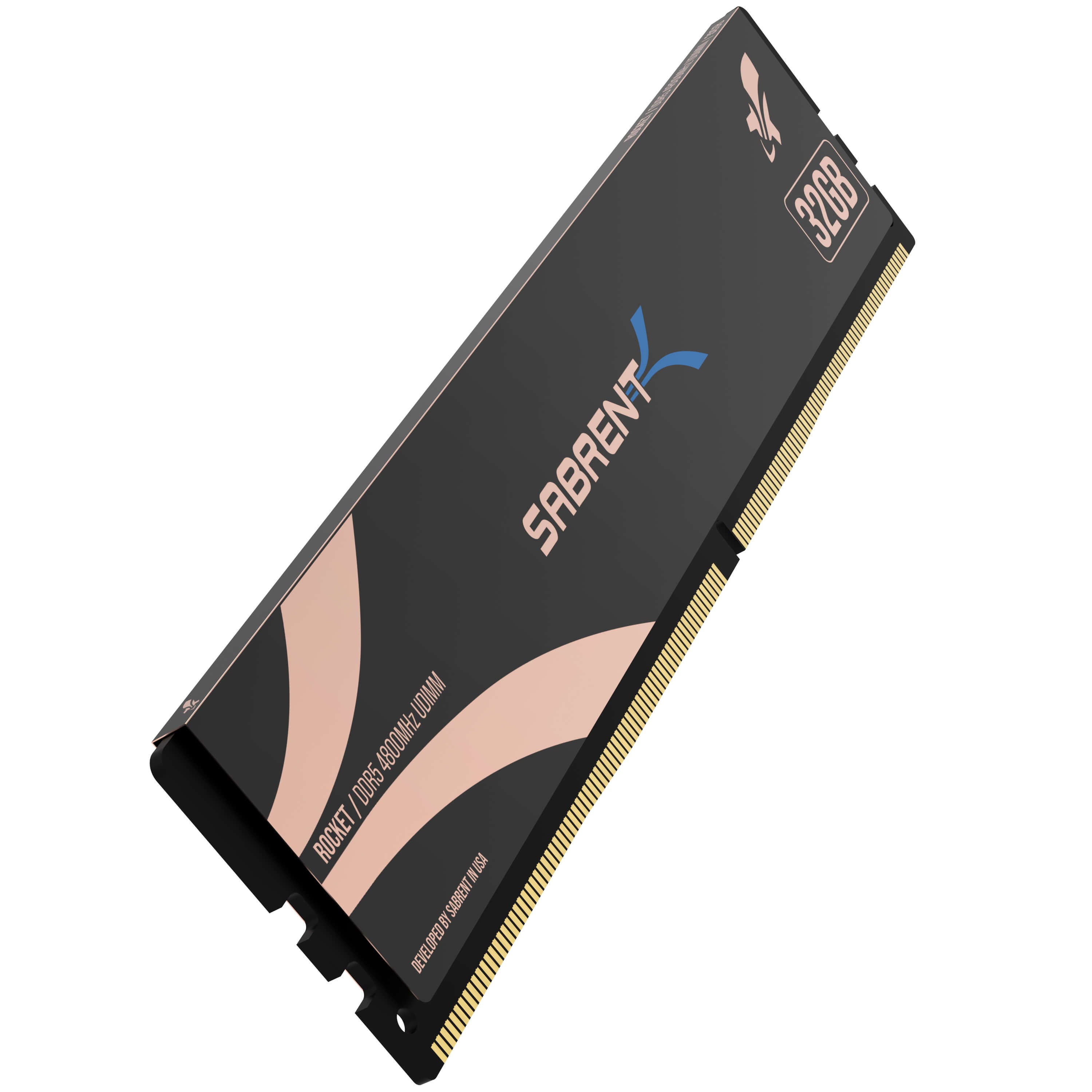 メモリー Sabrent rocket DDR5 32Gb 4800 Rocket DDR5 32GB U-DIMM 4800MHz Memory Module – Sabrent