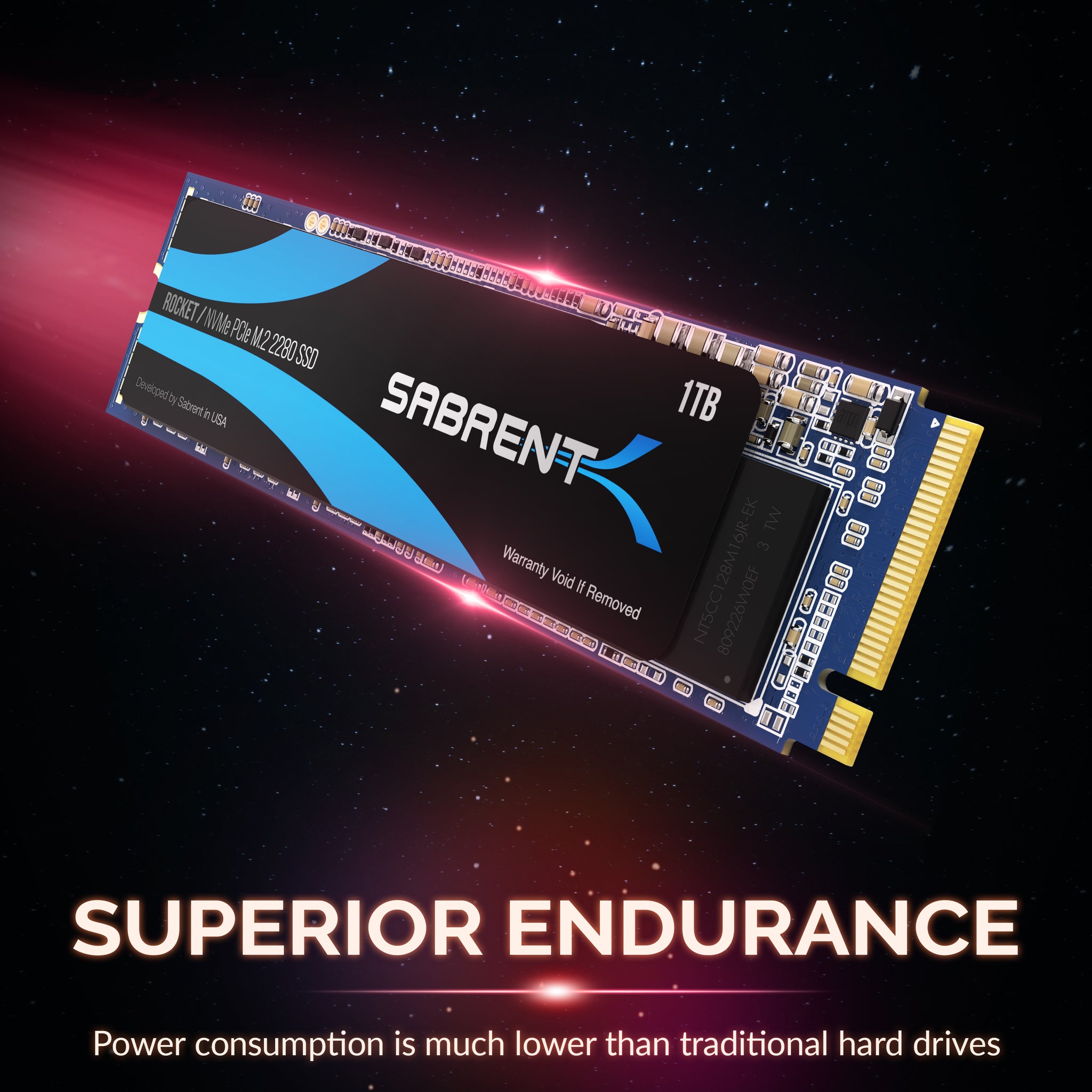 SABRENT 1TB Rocket 4 Plus NVMe 4.0 Gen4 PCIe M.2 Internal SSD Extreme  Performance Solid State Drive (Latest Version) (SB-RKT4P-1TB)