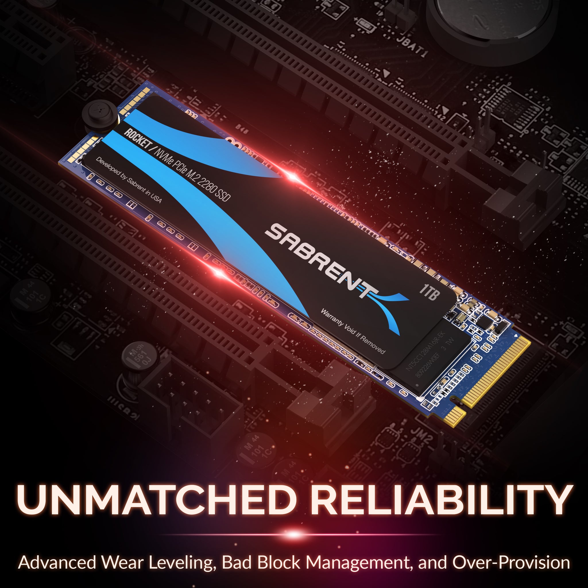 SABRENT Rocket Q SSD PCIe NVMe 2280 PCIe M.2 3300MBs High Performance