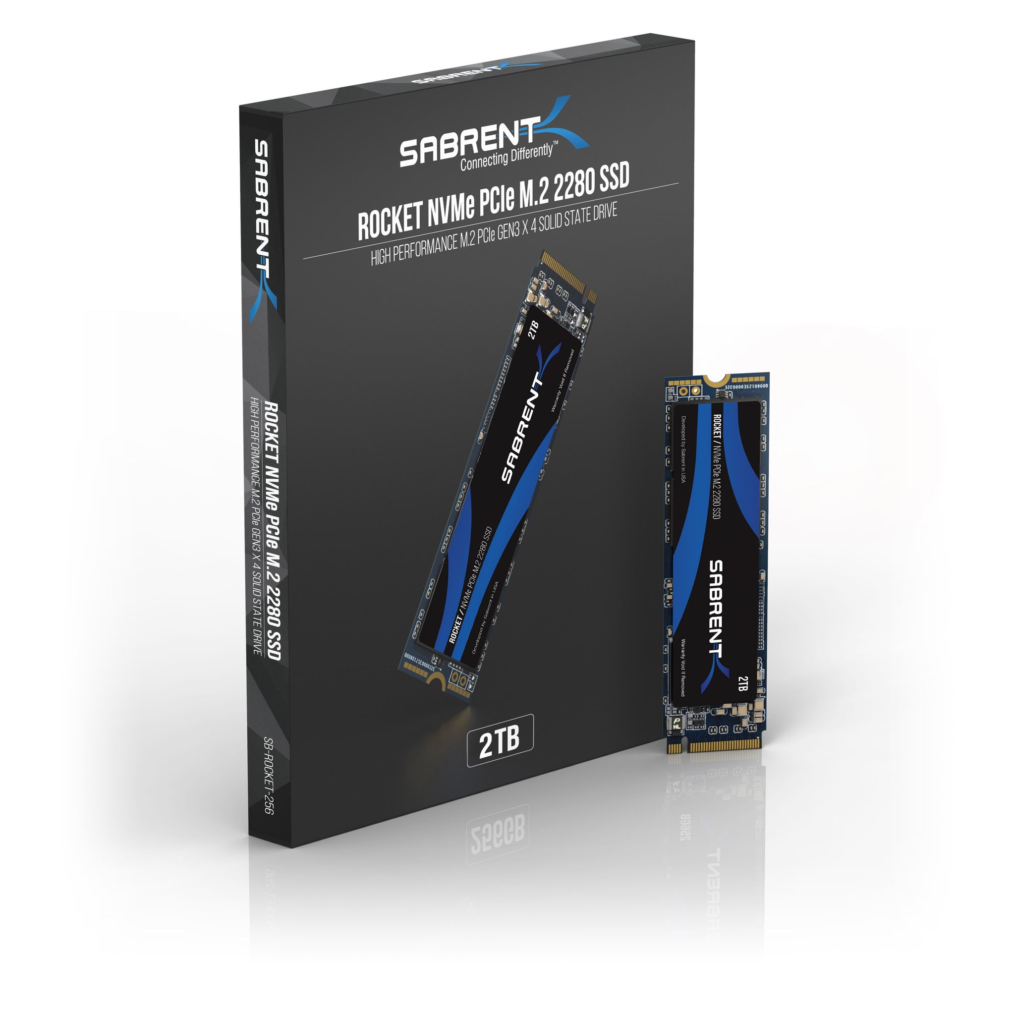 Sabrent Rocket 2TB M.2 2280 PCIe 4.0 NVMe TLC Internal SSD  (SB-ROCKET-NVME4-2TB) 840025245617