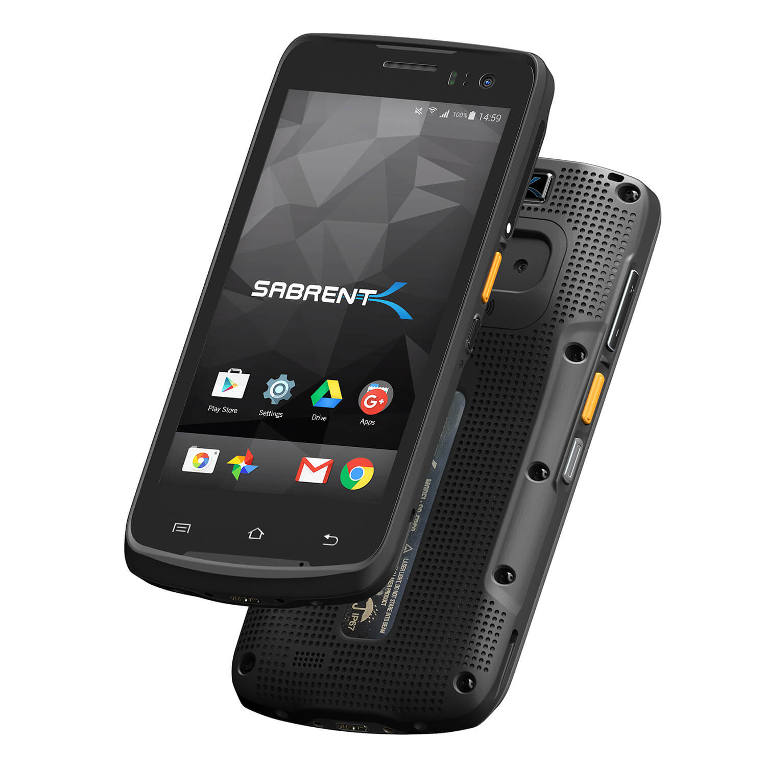 Rugged ANDROIDª POS Terminal and Barcode Scanner