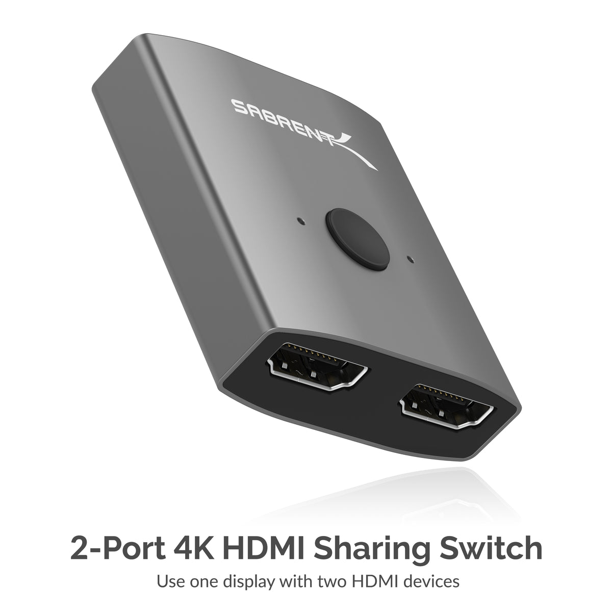 2-Port 4K HDMI Sharing Switch