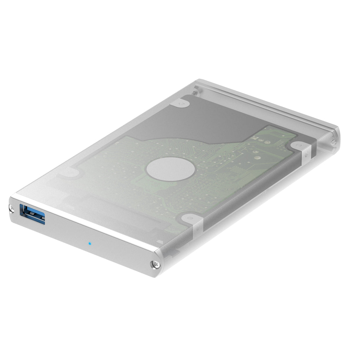 USB 3.0 to 2.5-Inch SATA External Aluminum Hard Drive Enclosure