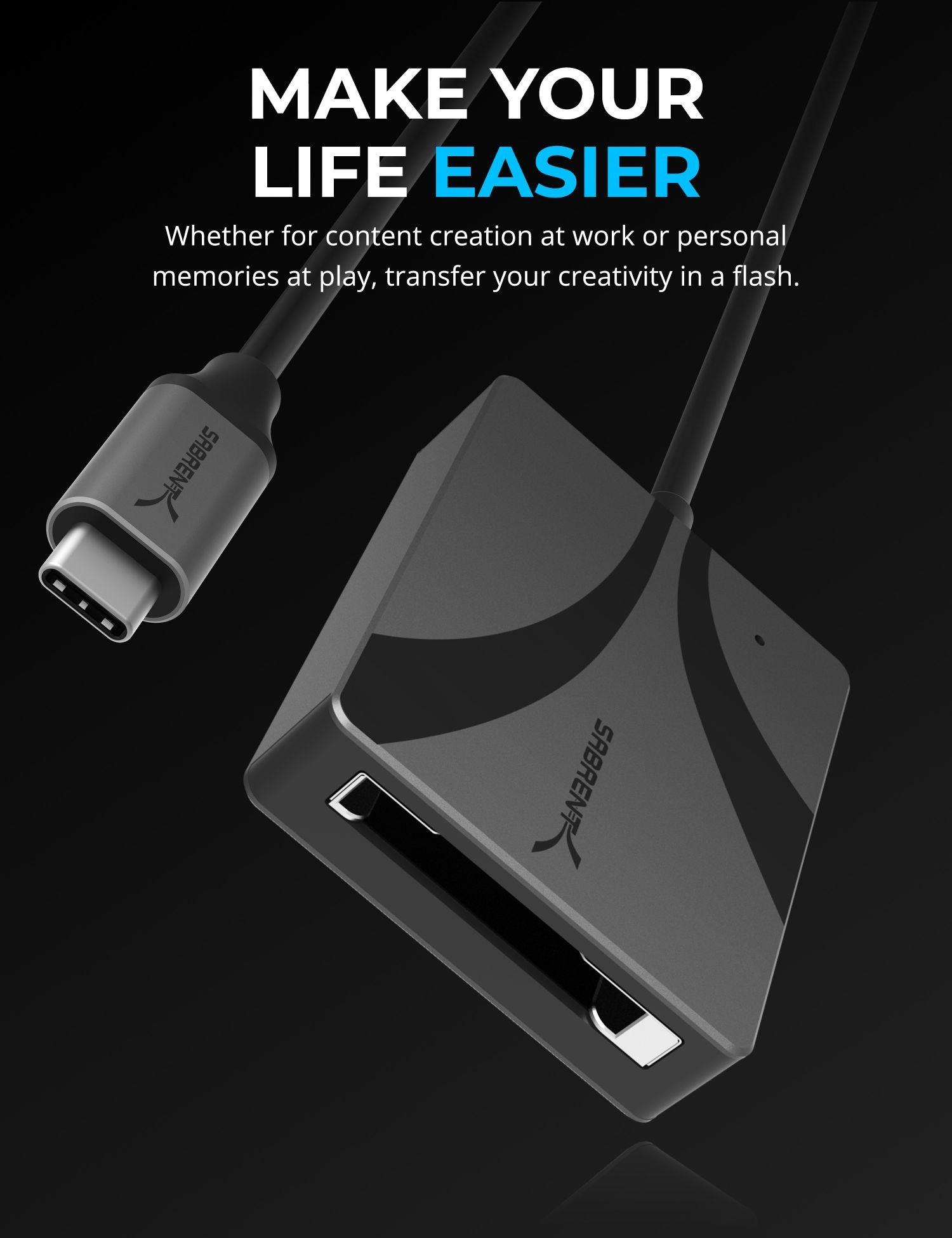 USB Type C CFexpress Type B Card Reader