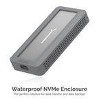 USB 3.2 Rugged Waterproof SSD Enclosure [IP67]