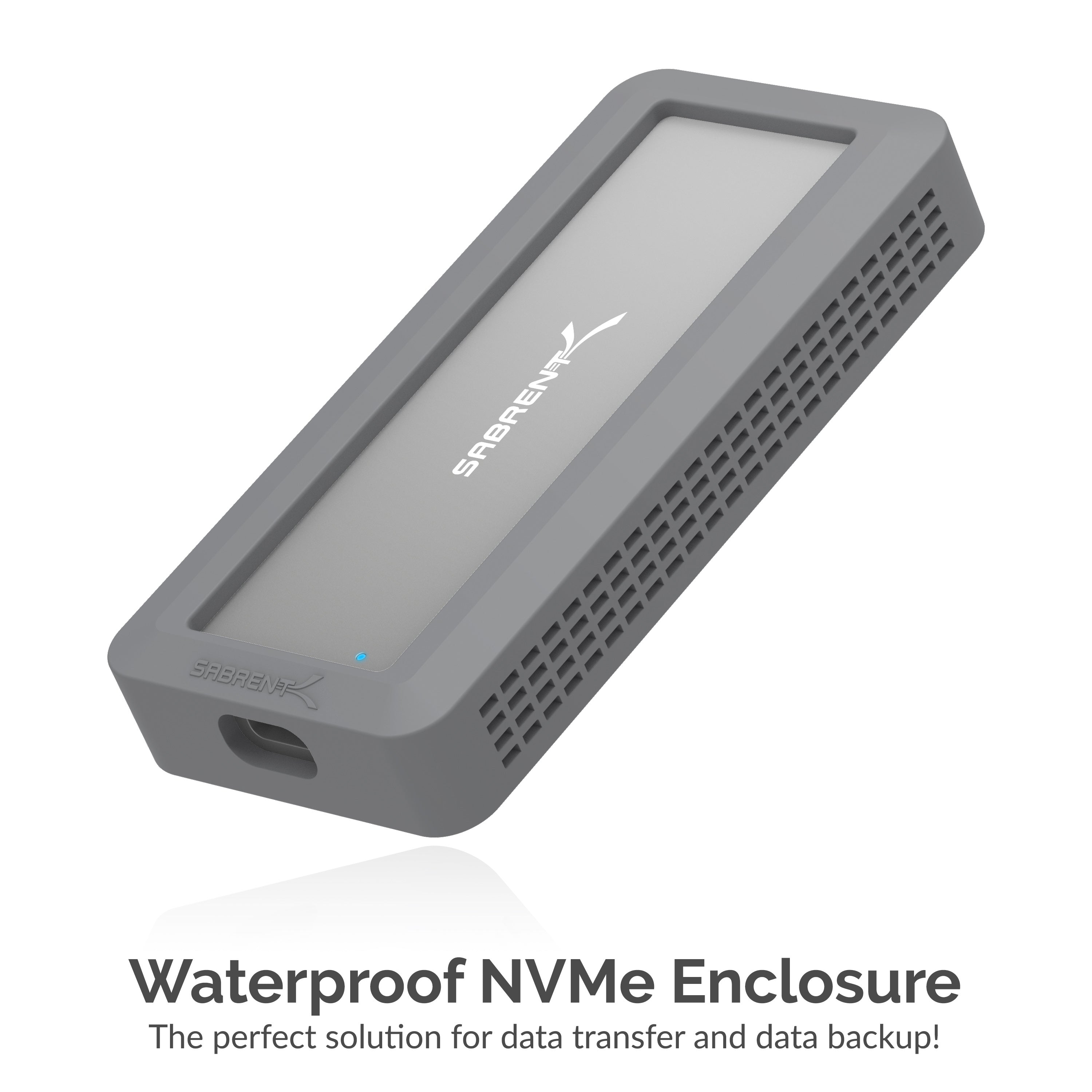 USB 3.2 Rugged Waterproof SSD Enclosure [IP67]