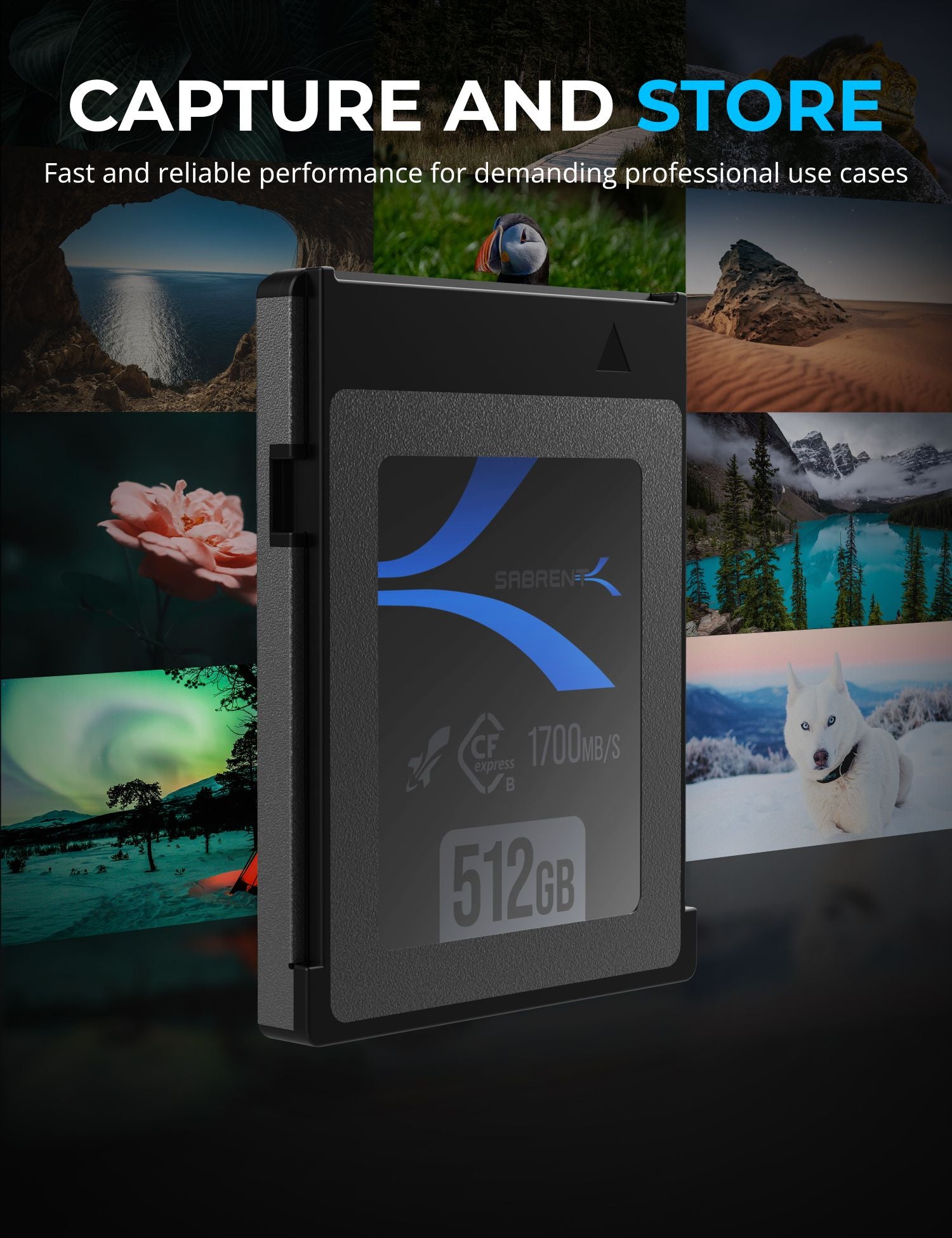 Rocket CFX CFexpress Type B Memory Card
