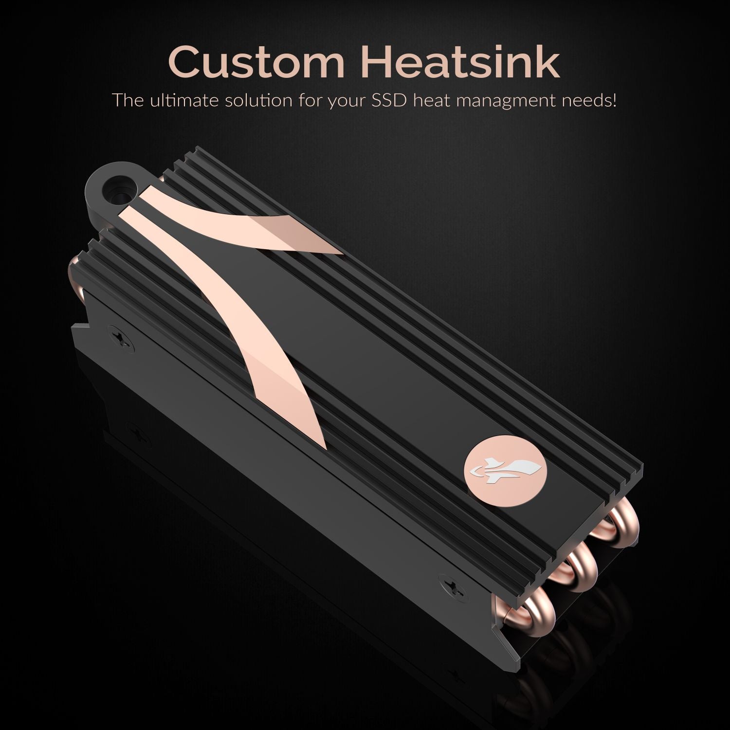 M.2 2280 SSD Rocket Heatsink