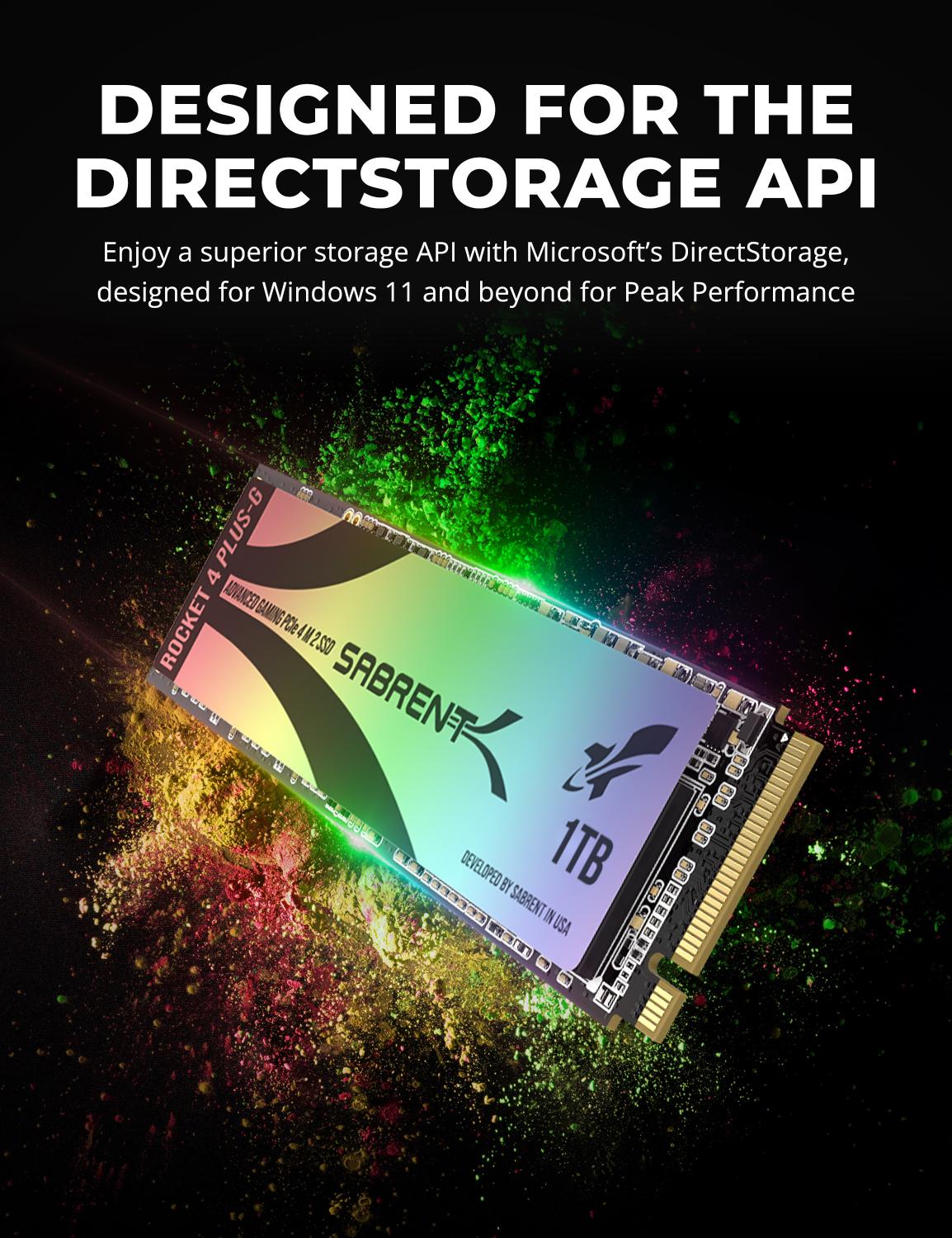 Rocket 4 Plus-G SSD 1TB – Sabrent