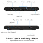 USB Type-C Dual 4K Universal Docking Station