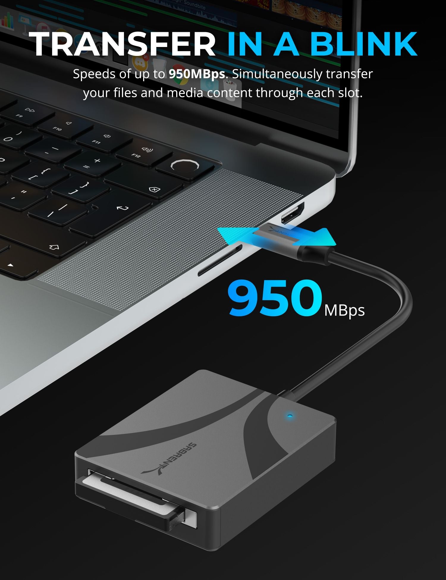 USB Type C CFexpress Type B Card Reader