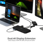 USB Type-C Dual 4K Universal Docking Station