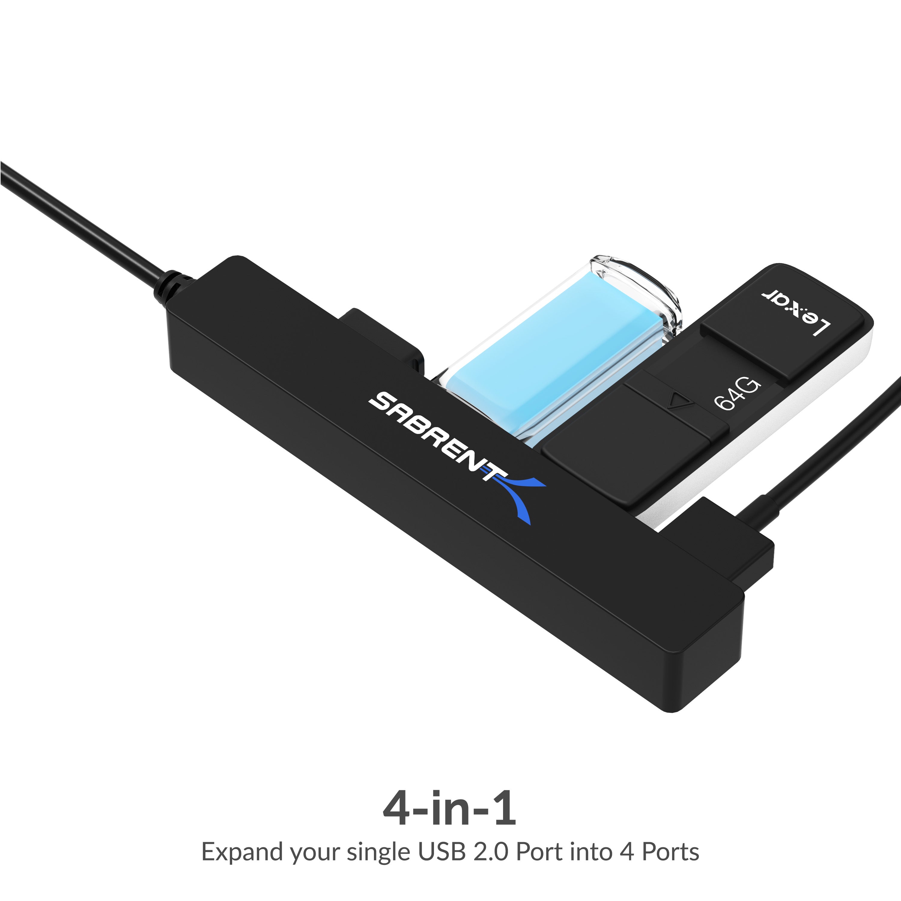 4-Port USB 2.0 Hub