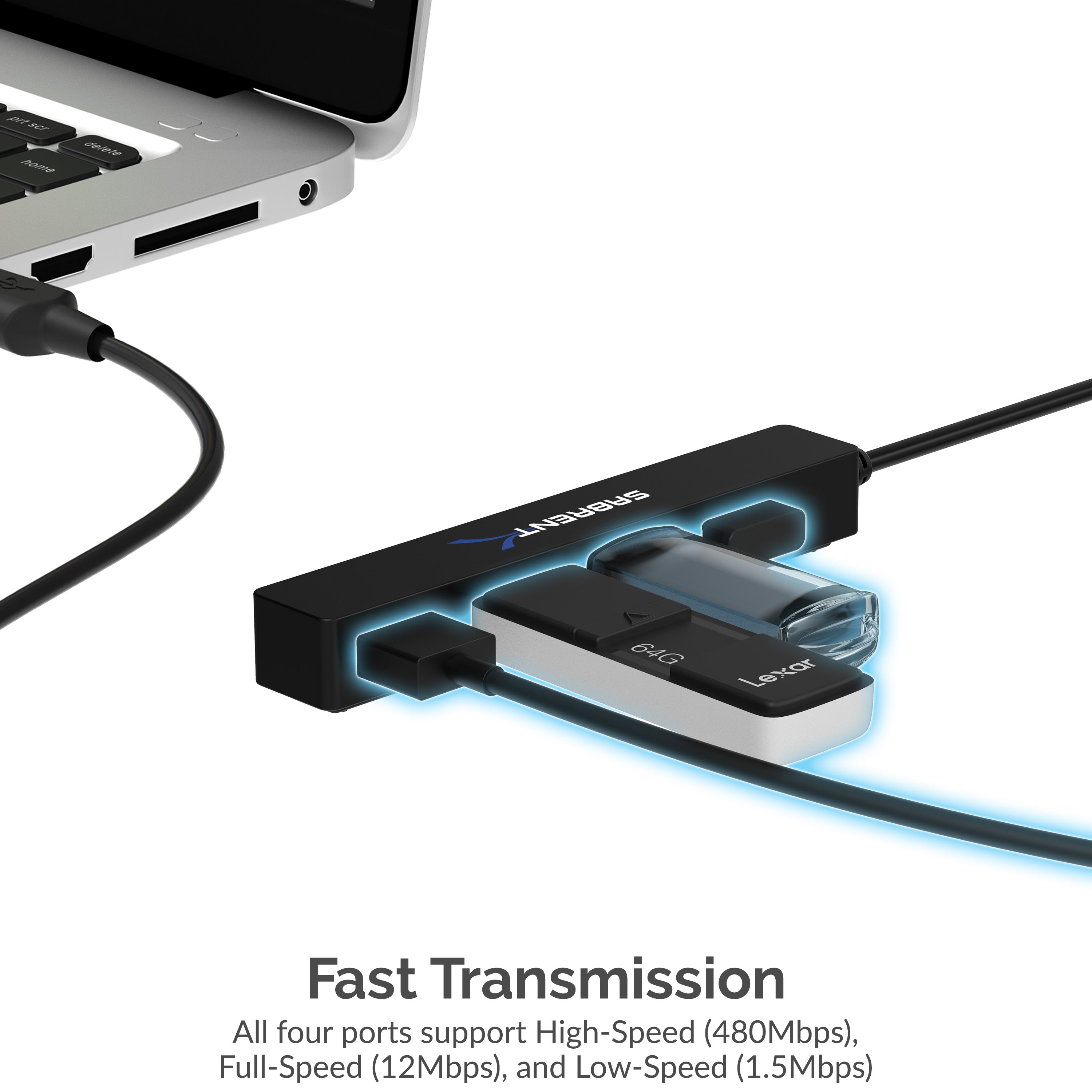 4-Port USB 2.0 Hub