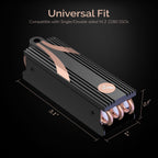 M.2 2280 SSD Rocket Heatsink
