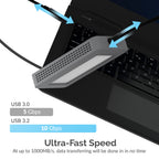 USB 3.2 Rugged Waterproof SSD Enclosure [IP67]