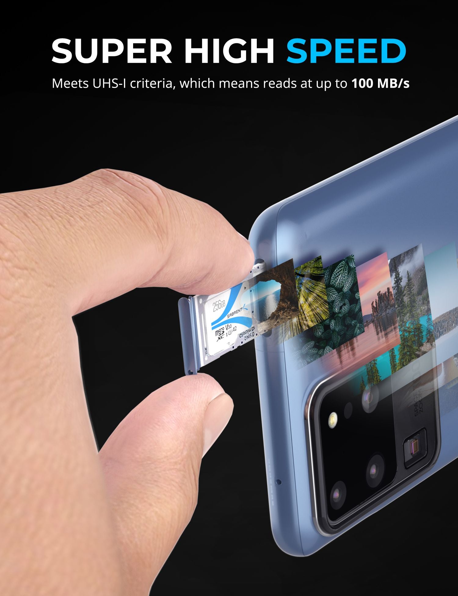 Rocket V30 A2 MicroSDXC Memory Card