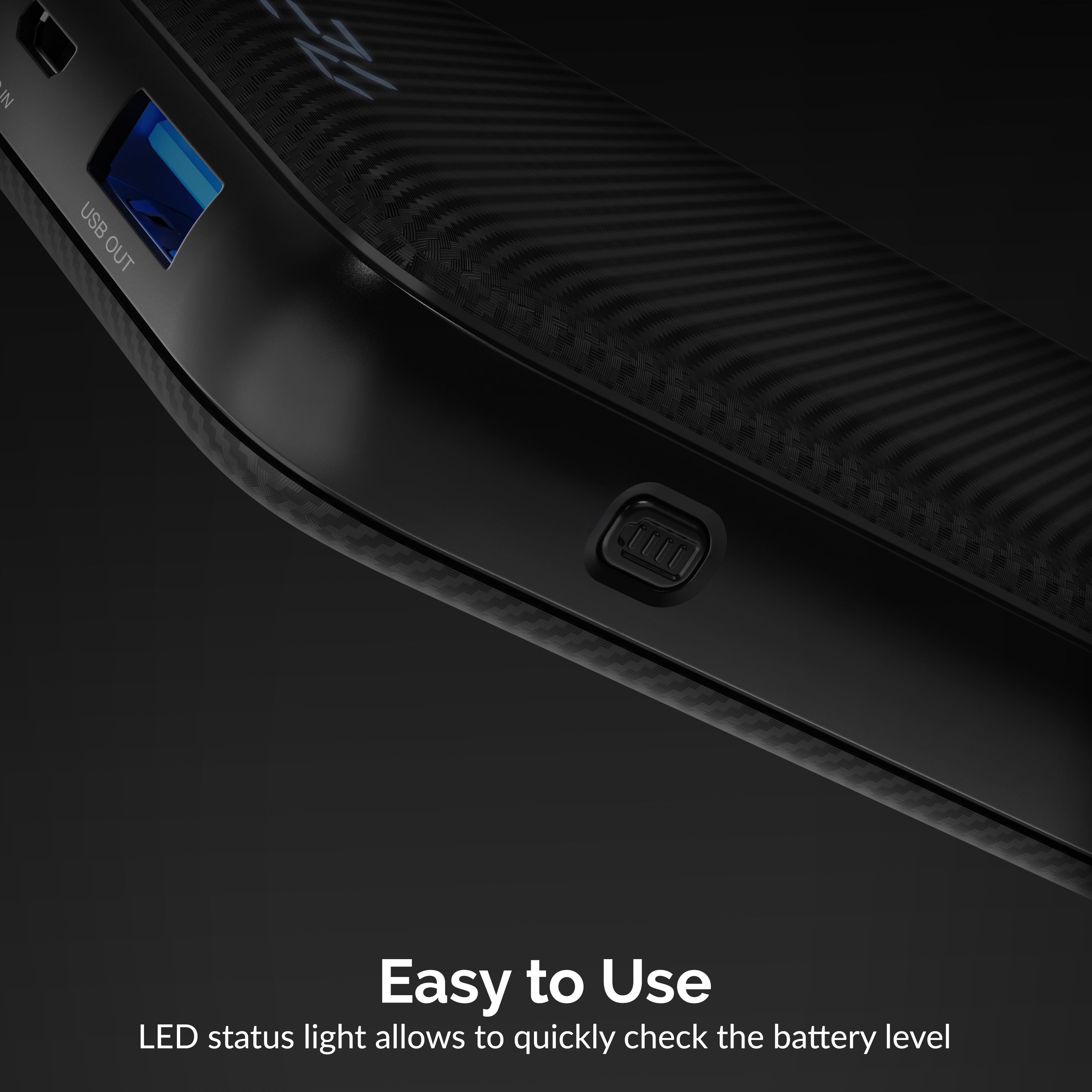 10000 mAh USB C PD Power Bank with Quick Charge 3.0