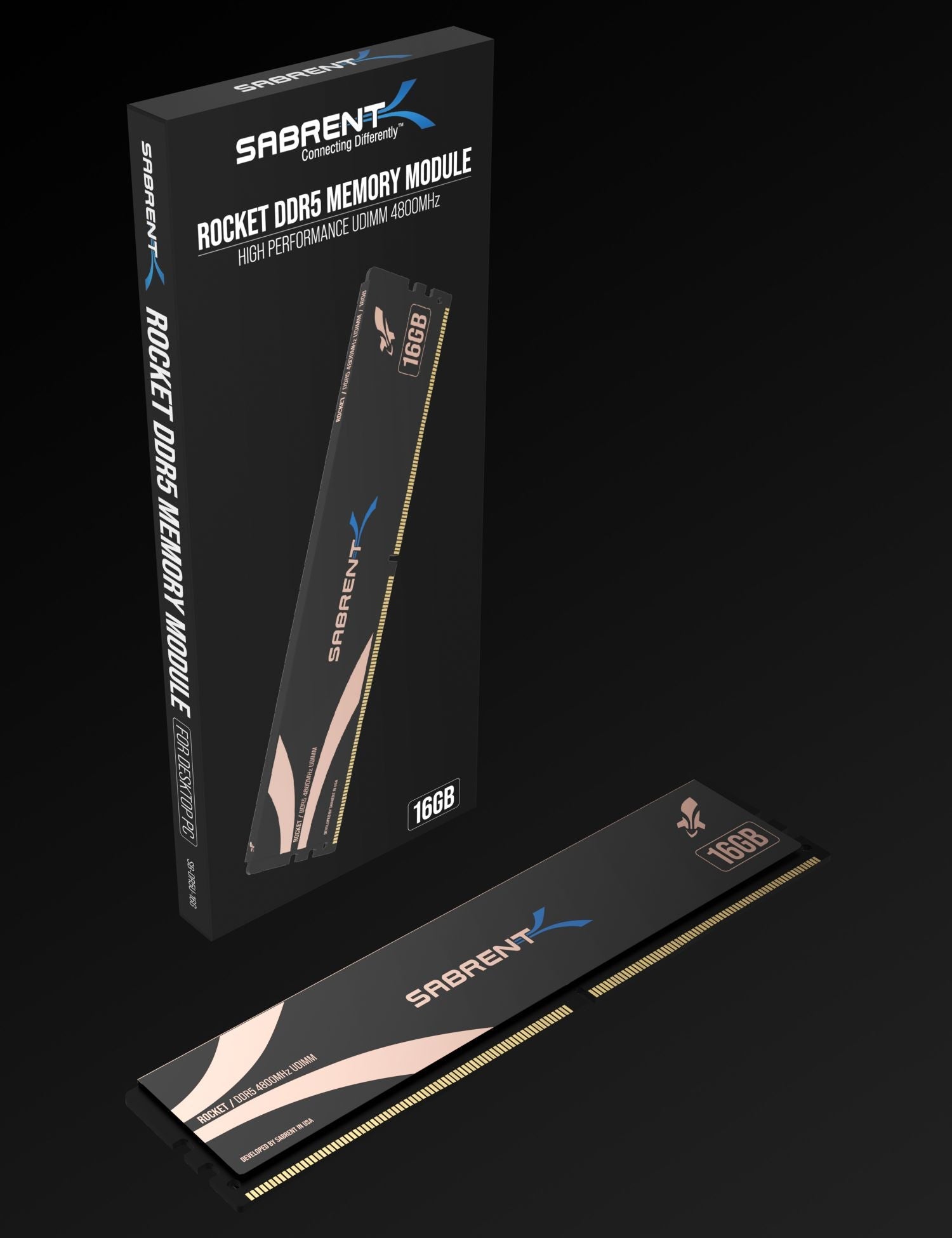 Rocket DDR5 64GB U-DIMM 4800MHz Memory Kit (4x16GB)