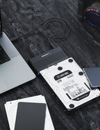 USB 3.2 Type C M.2 PCIe NVMe + 2.5/3.5 Inch SSD & HDD Converter