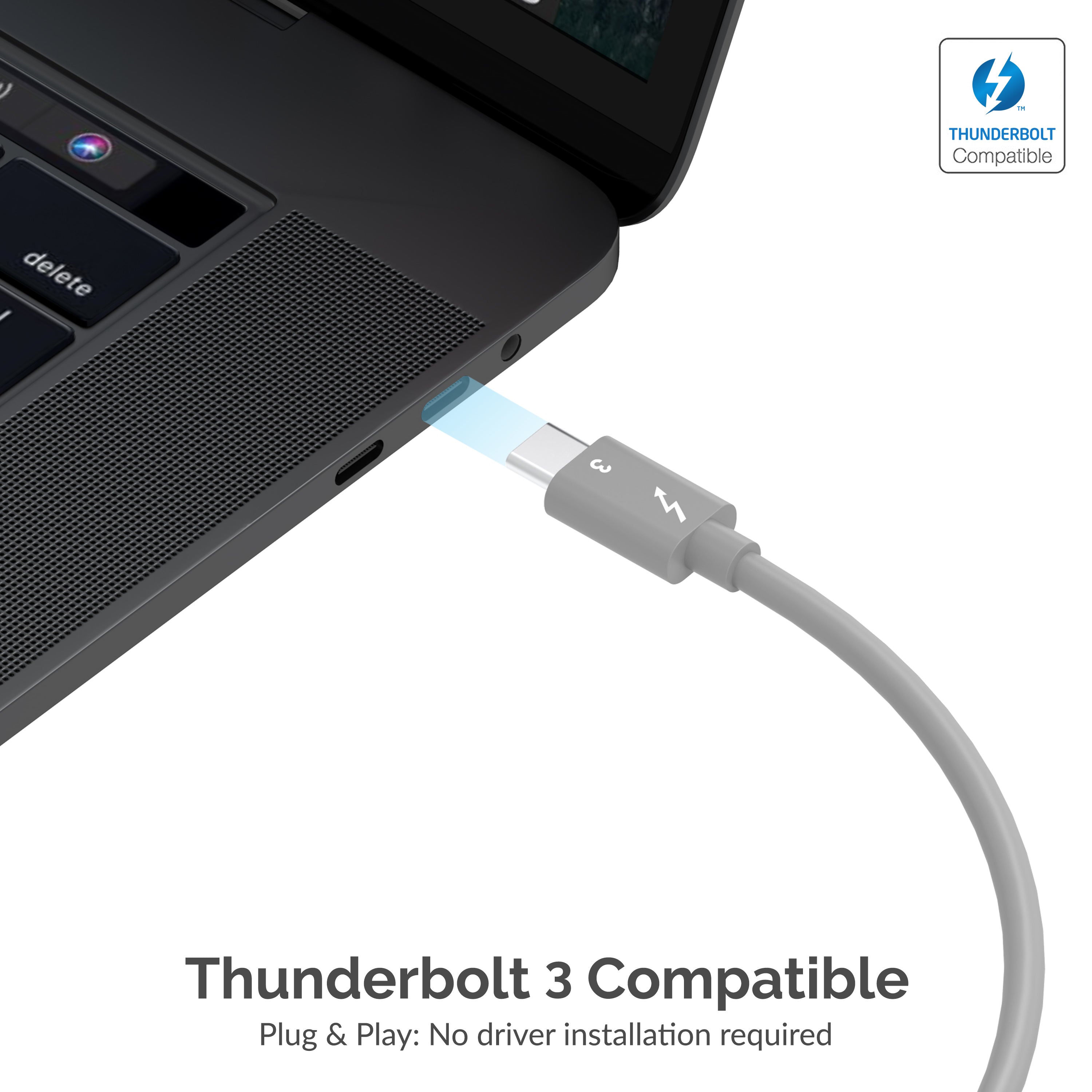 Thunderbolt 3 to Dual HDMI 2.0 Adapter Sabrent