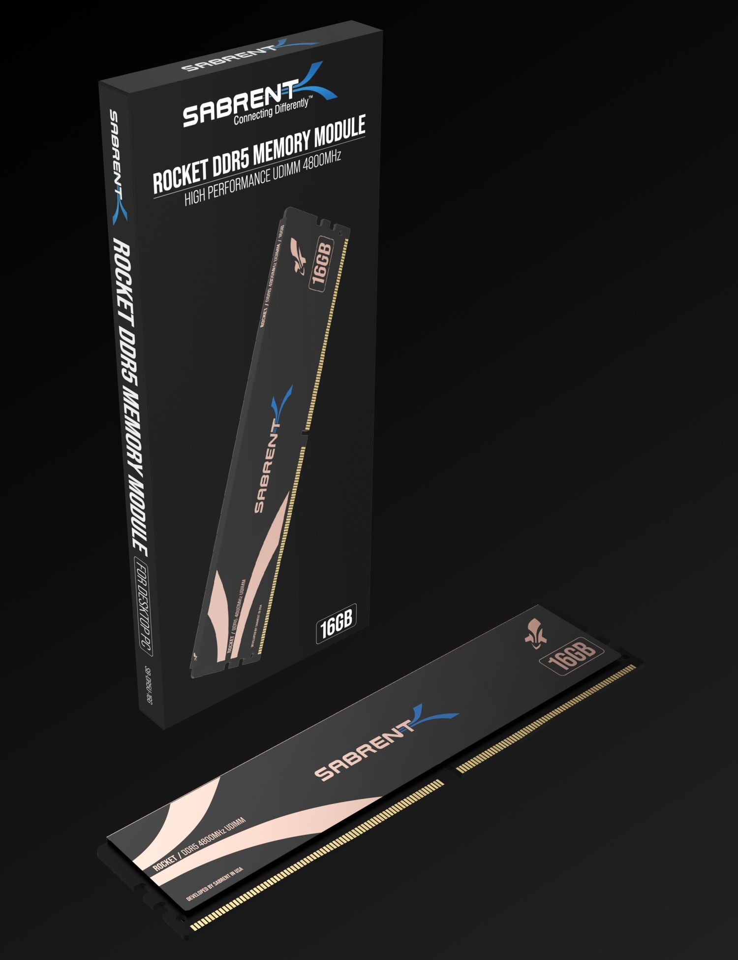 Rocket DDR5 16GB U-DIMM 4800MHz Memory Module - Sabrent