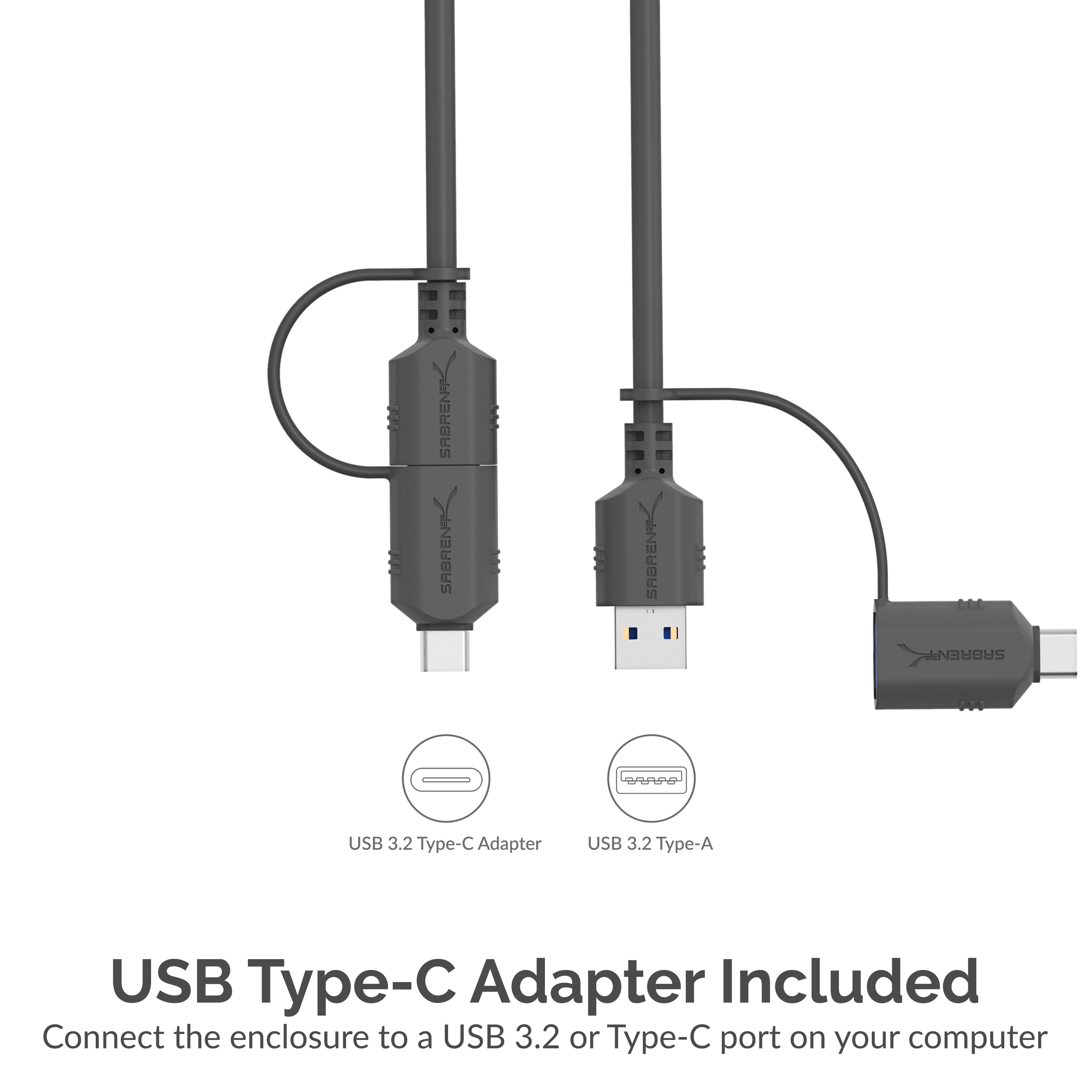 Sabrent Rocket Pro 1TB USB 3.2 External Aluminum SSD (SB-1TB-PRO)