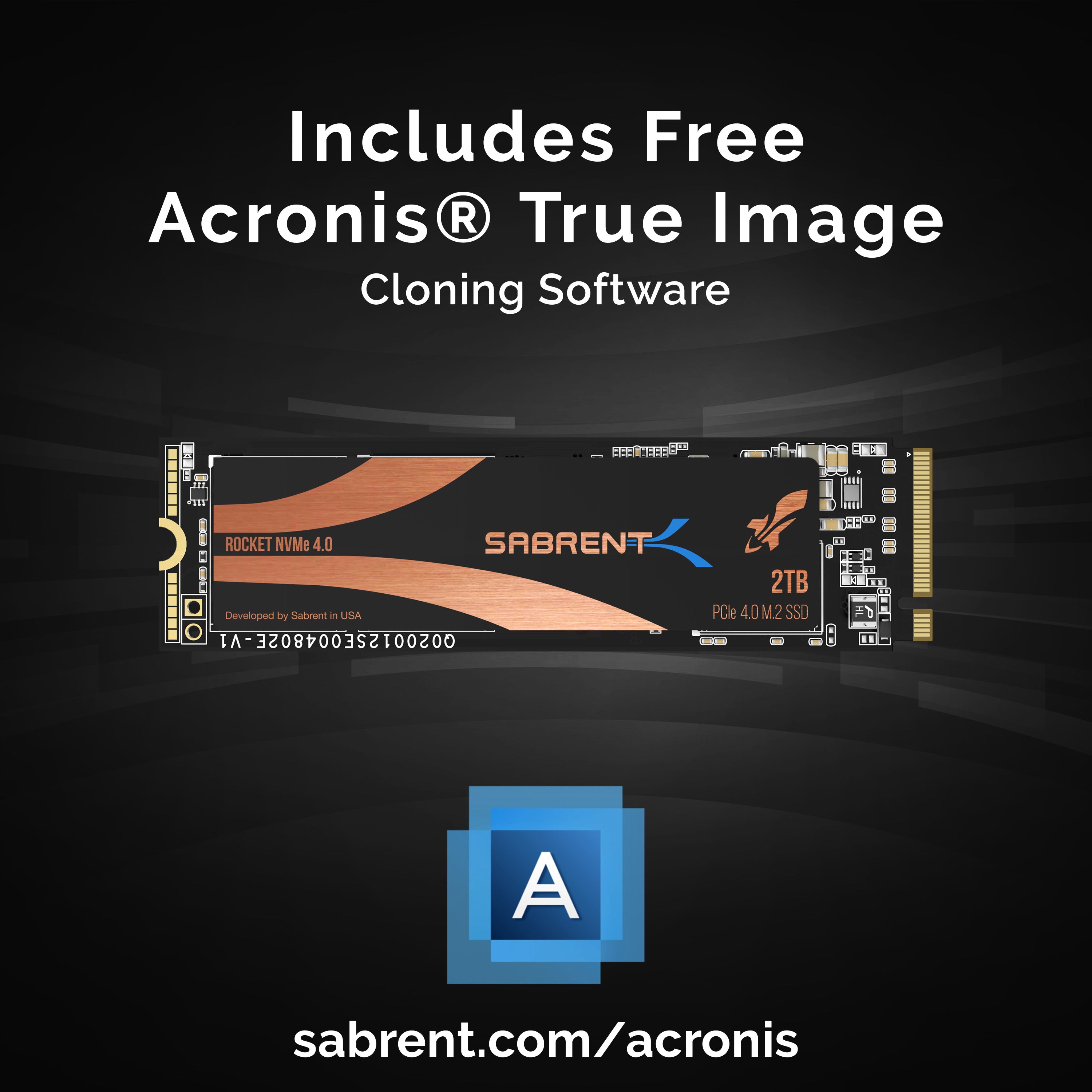 Rocket NVMe 4.0 SSD – Sabrent