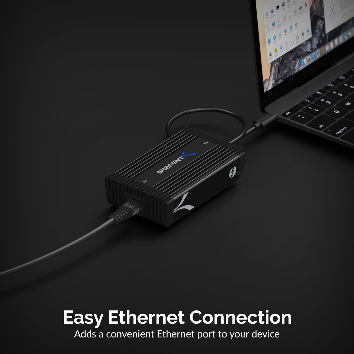 Thunderbolt 3 to 10Gbps Ethernet Adapter