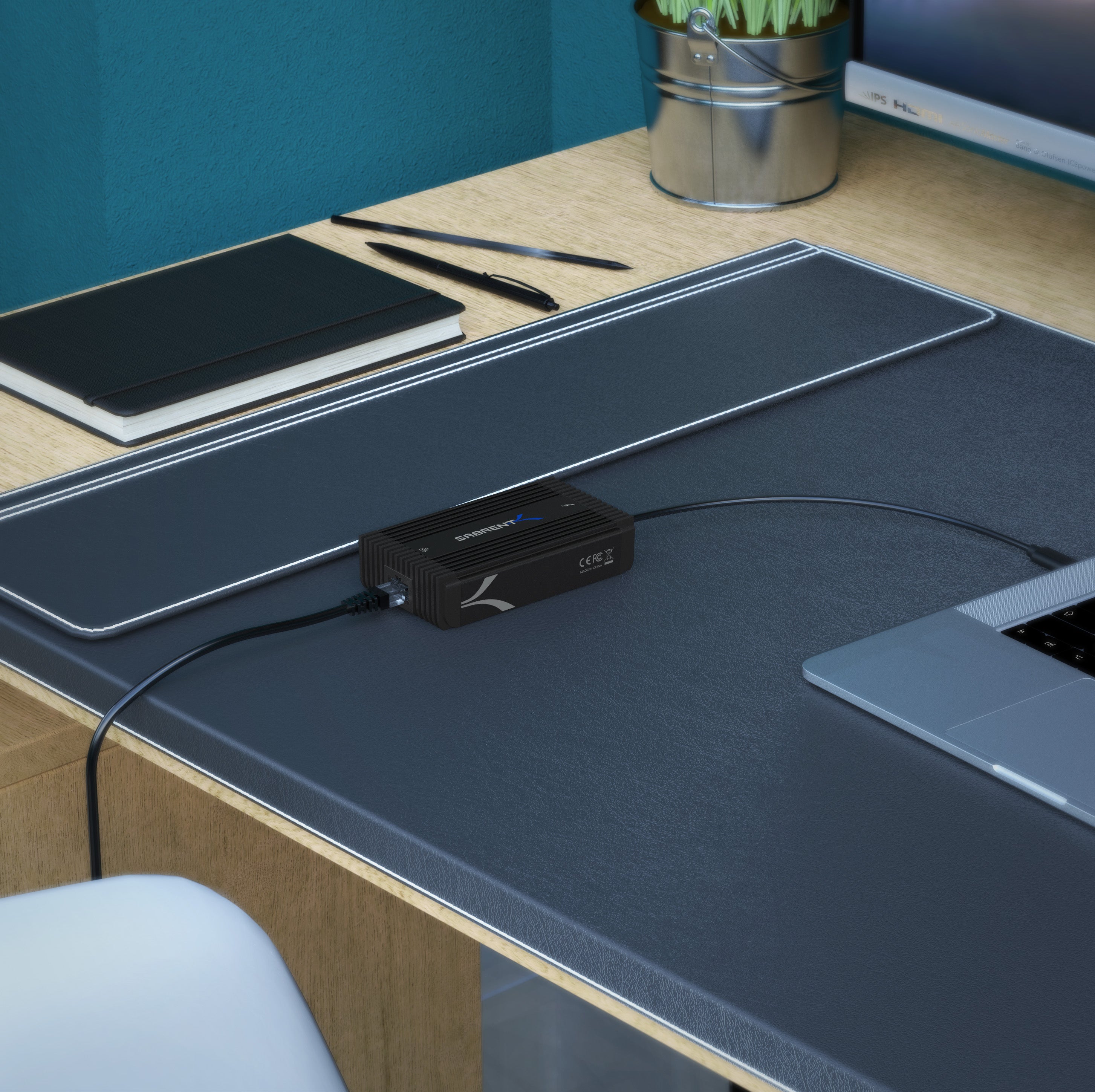 Thunderbolt 3 to 10Gbps Ethernet Adapter - Sabrent