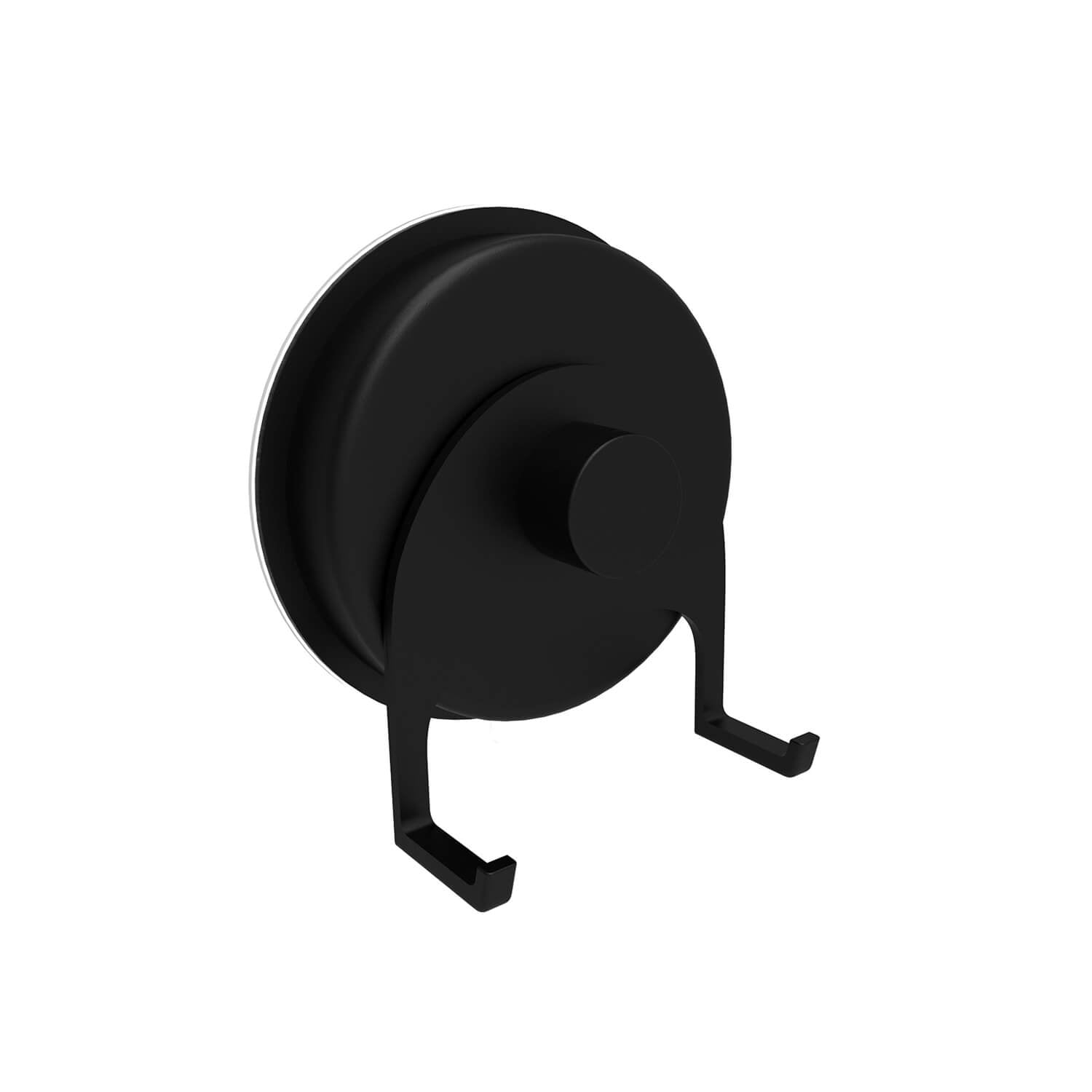 Power Lock Suction Cup Hook [Duel] Black