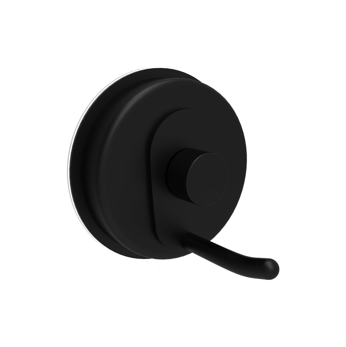 Power Lock Suction Cup Hook [Single] Black