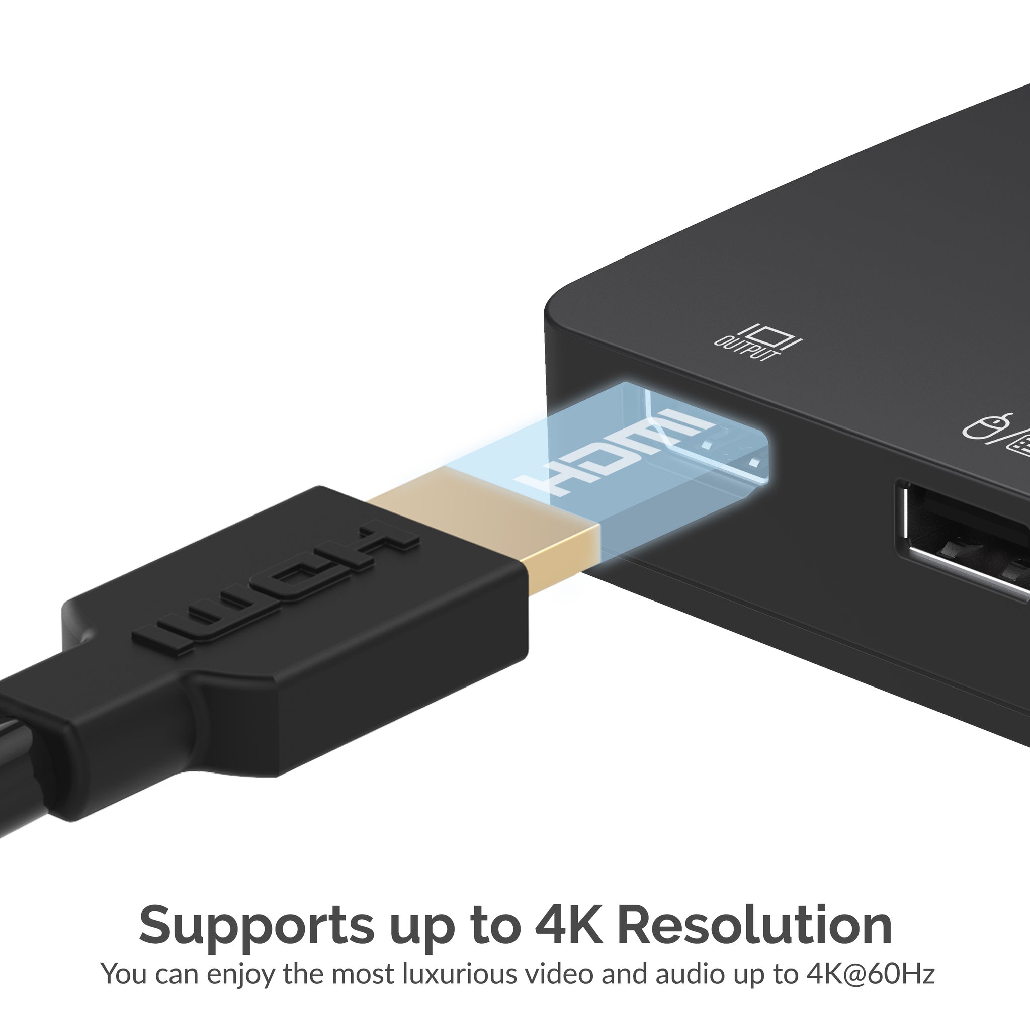 Switch USB 3.0 Ugreen Commutateur KVM 4 Ports USB pour 2 PC USB