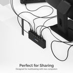 2-Port USB Type-C KVM Switch