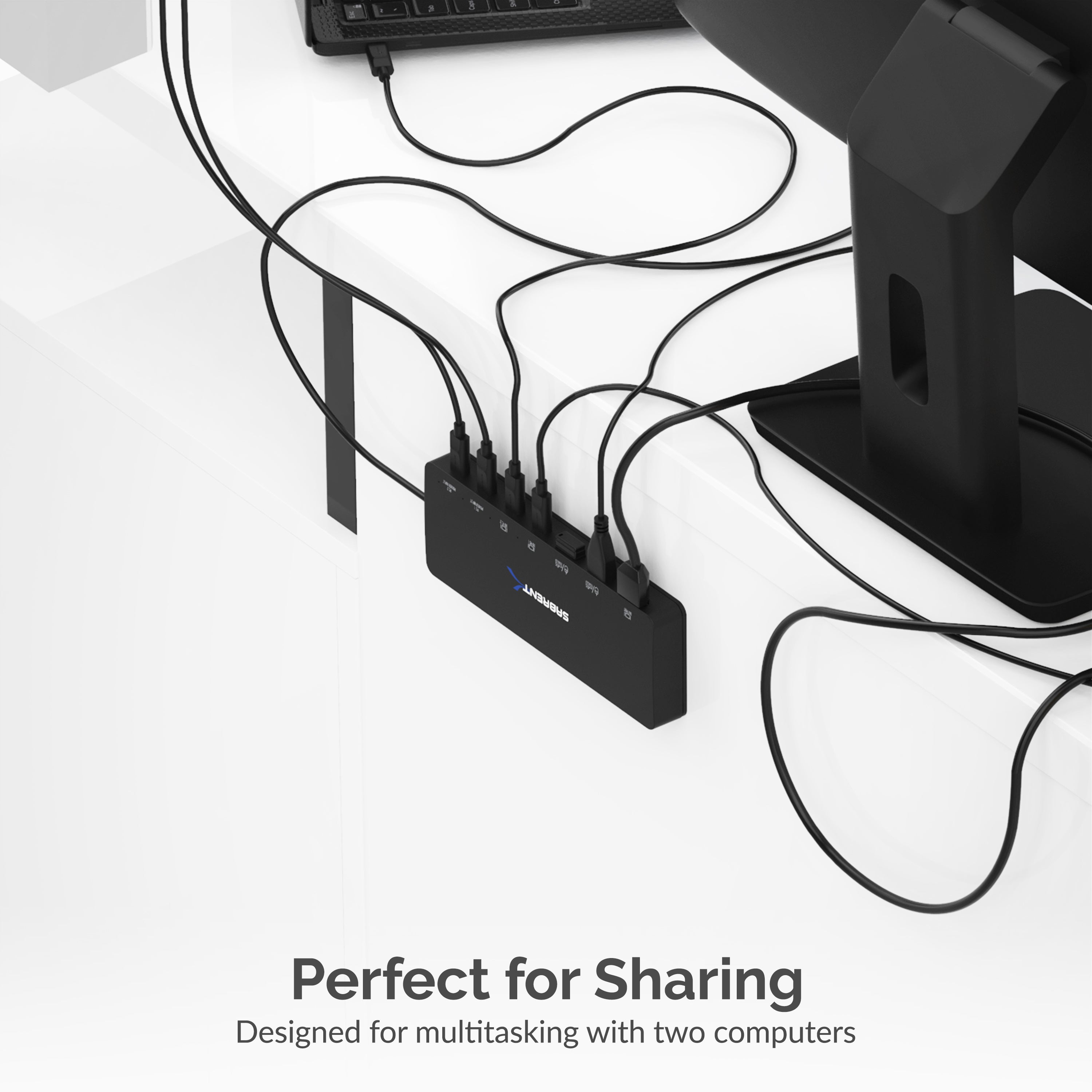 2-Port USB Type-C KVM Switch