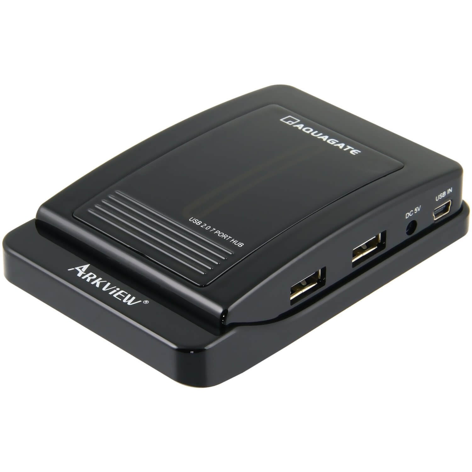 Premium 7-Port USB 2.0 Hub With AC Power Adapter