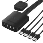 4-Way USB 2.0 Sharing Switch