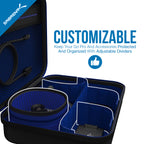 Universal Travel Case for GoPro or Small Electronics and Accessories [Medium]