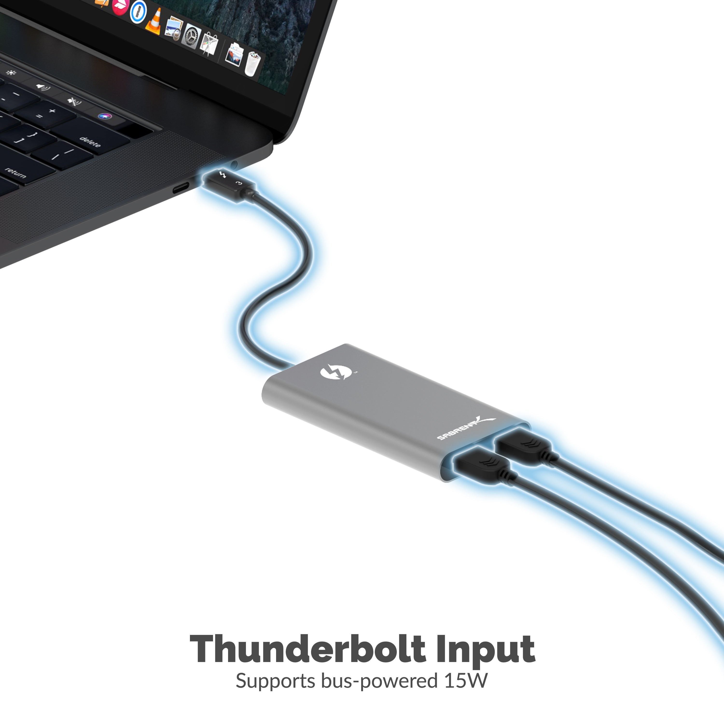 Thunderboltª 3 Dual HDMI 2.0 Display Adapter