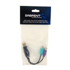 USB to Dual PS/2 Cable